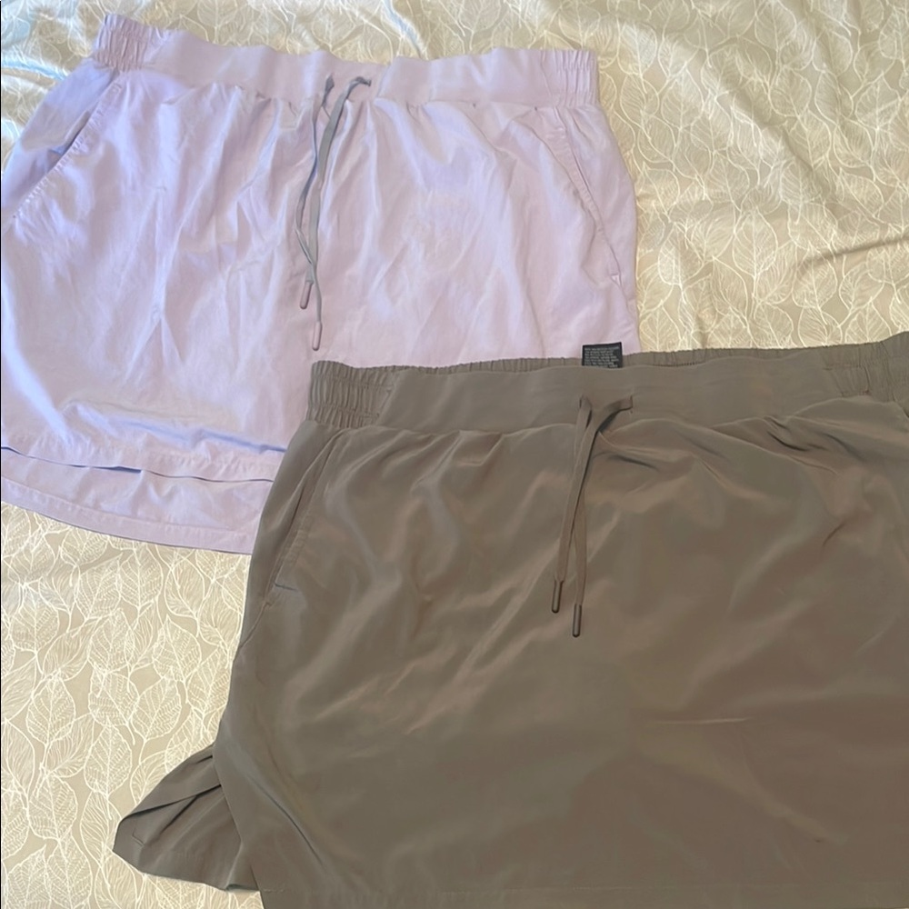 All in Motion Taupe Active Skorts